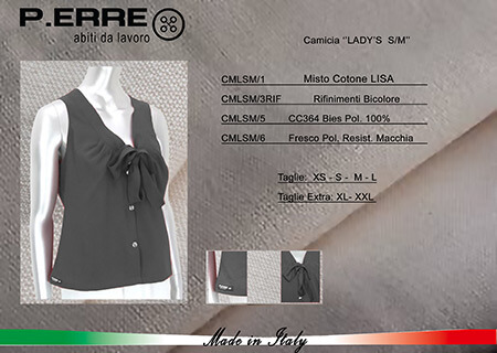 Camicia Lady's 'S/M' - P.ERRE