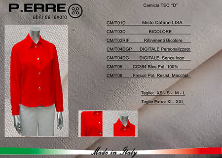 Camicia Tec 'D' - P.ERRE